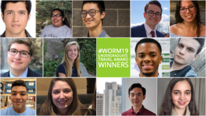 Worm19 Undergrad travel award collage